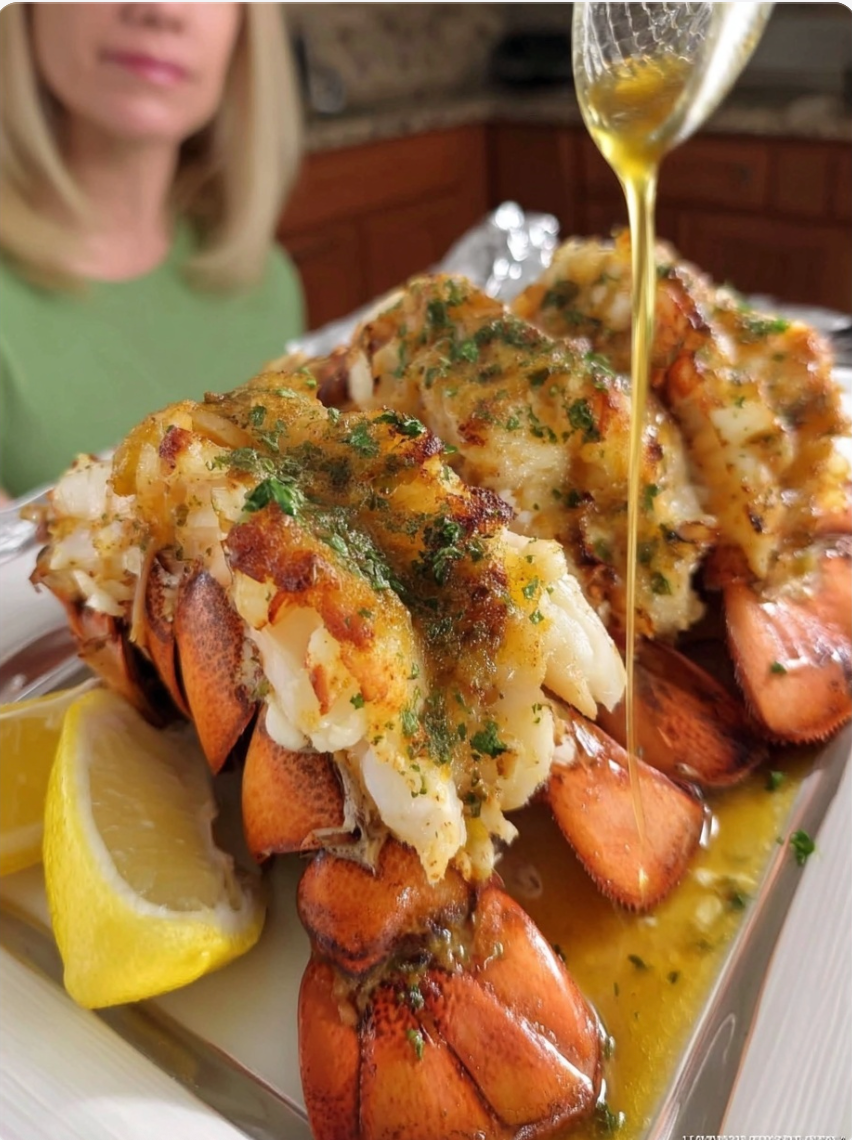 Simple Broiled Lobster Tails