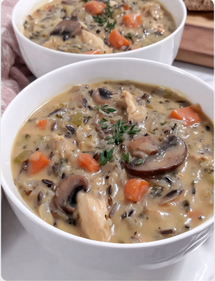 Today Chicken Mushroom Wild Rice Soup