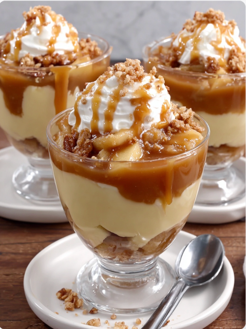 Caramel Apple Dessert Cups Recipe