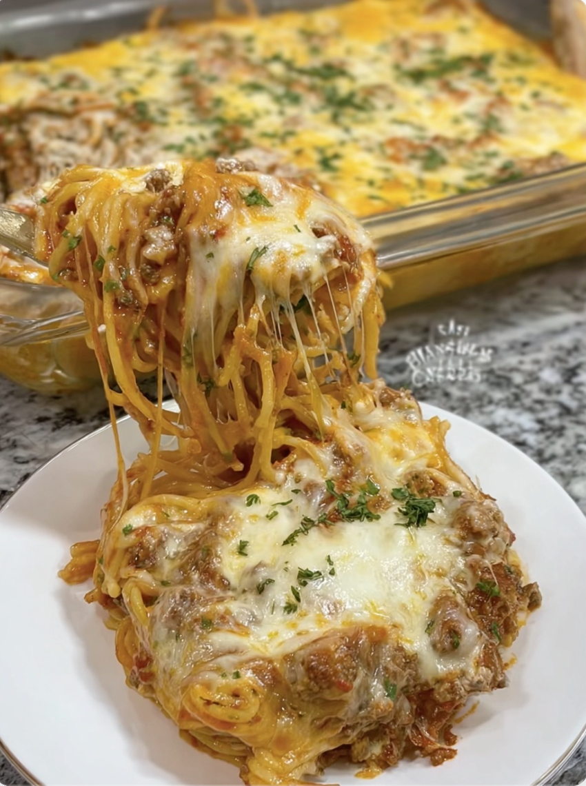 Million Dollar Spaghetti Casserole