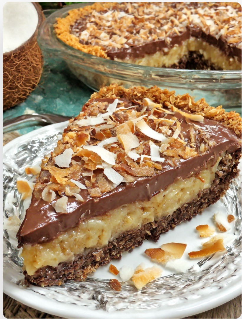 No-Bake German Chocolate Pie