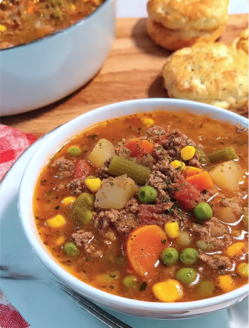 Easy Hamburger Soup