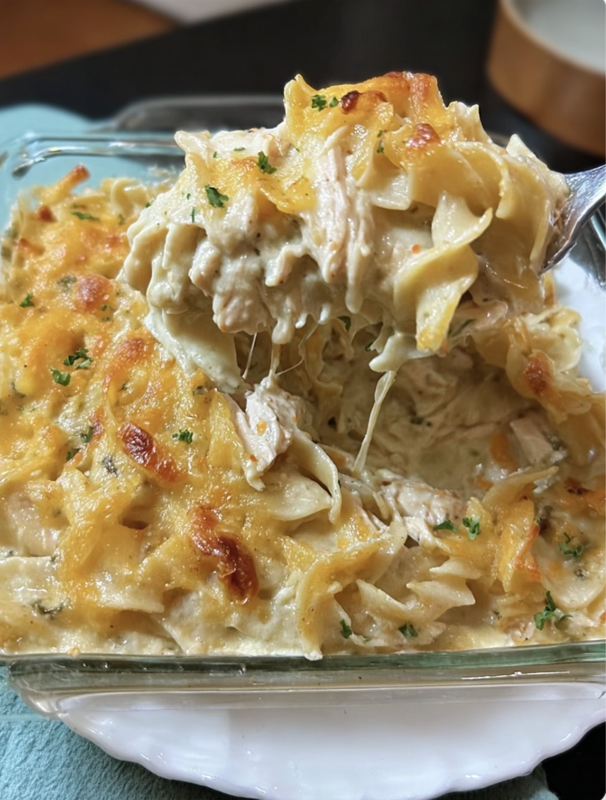 Chicken noodle casserole