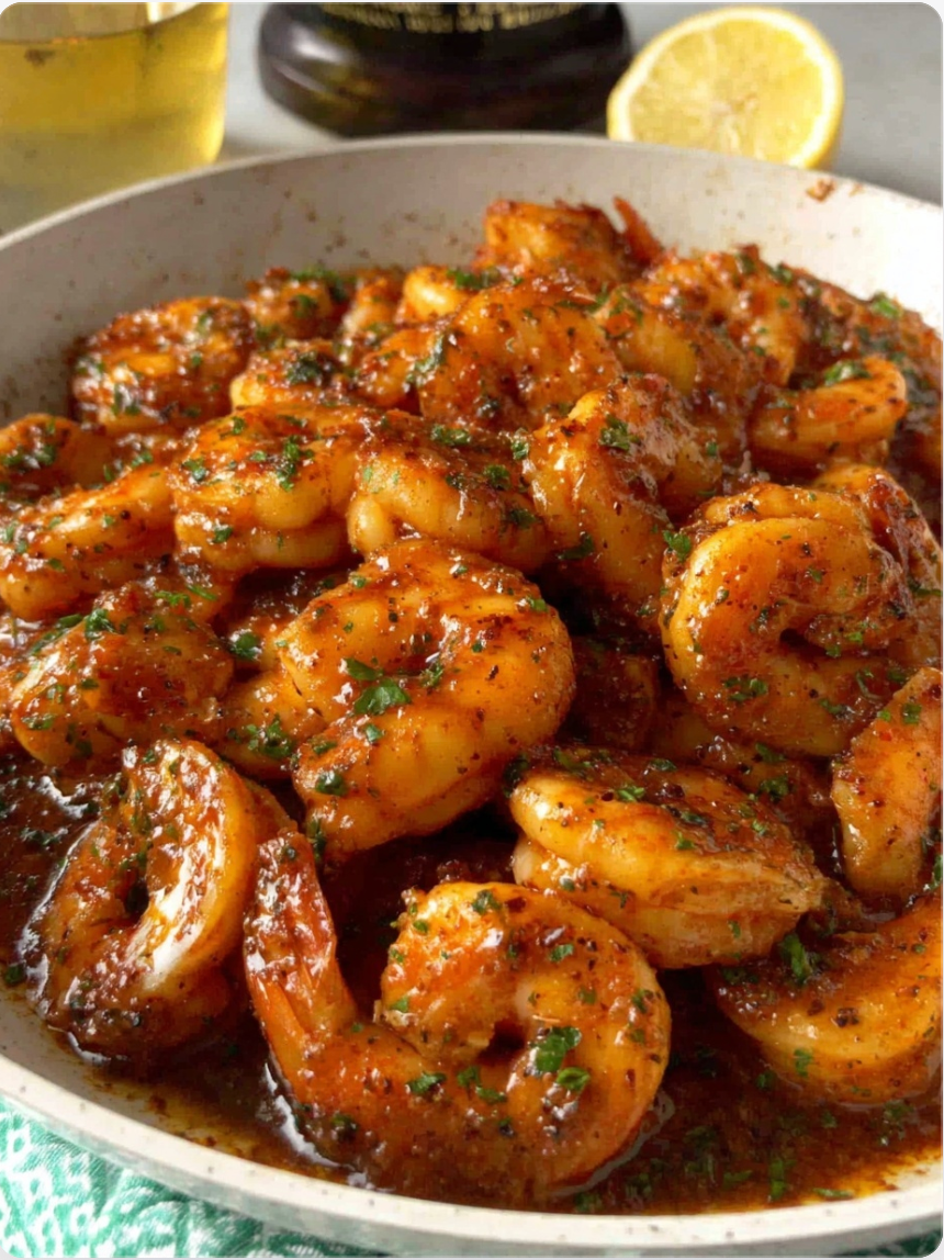 Honey Butter Old Bay Shrimp