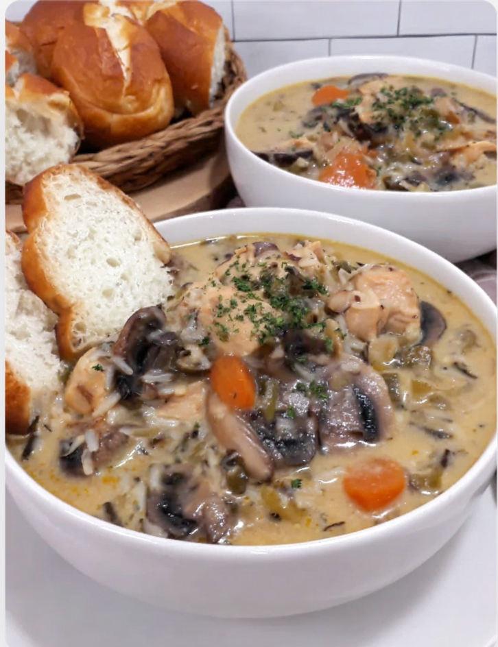 Today Chicken Mushroom Wild Rice Soup