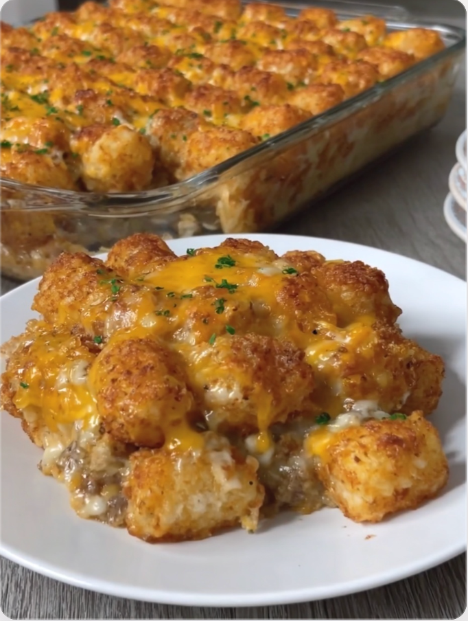 Easy Tater Tot Casserole