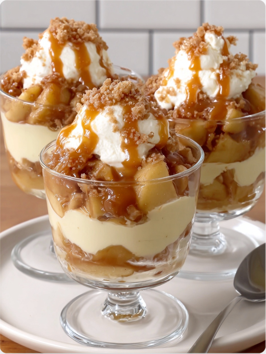 Caramel Apple Dessert Cups Recipe