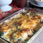 Creamy Garlic Butter Spaghetti with Parmesan Beef