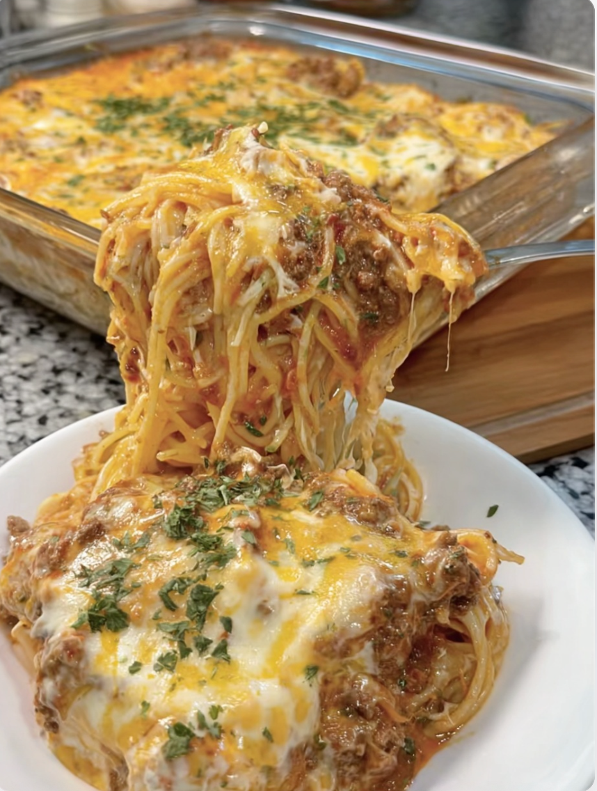 Million Dollar Spaghetti Casserole