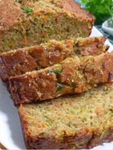 Carrot Apple Zucchini Bread