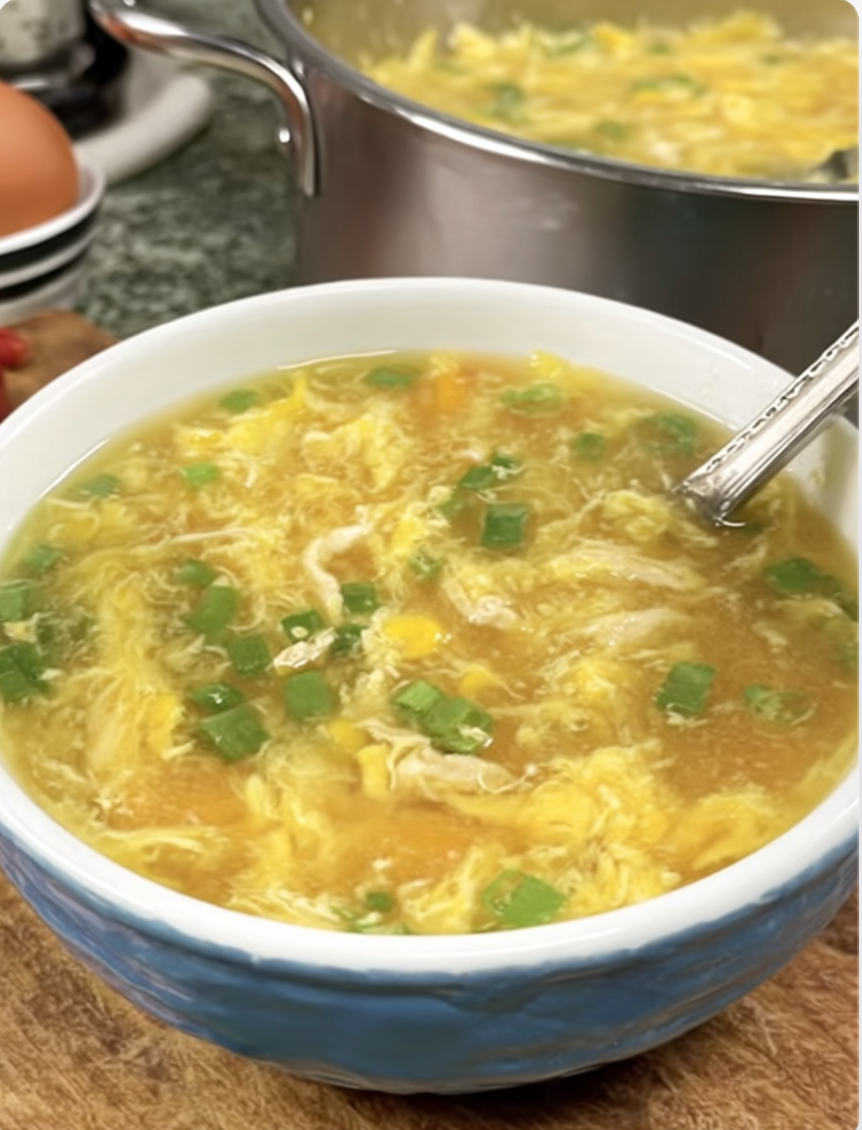 Chicken Corn Egg Drop Soup