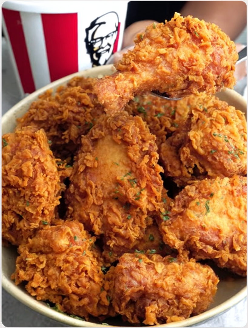 Homemade KFC Chicken in the Oven