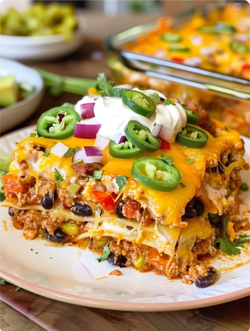 Layered Taco Bake