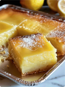 Two-Ingredient Lemon Bars