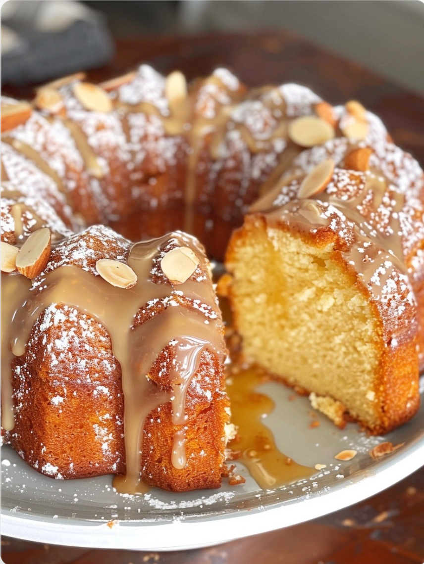 Almond Amaretto Pound Cake