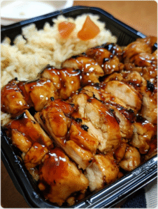 Chicken Teriyaki and Rice