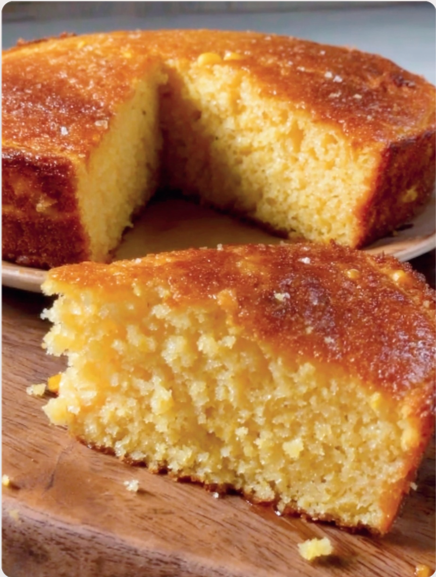 Crunchy Outside, Soft Inside Cornbread
