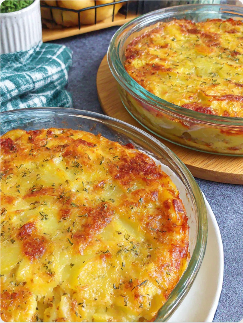 Easy Potato Pizza-Style Bake