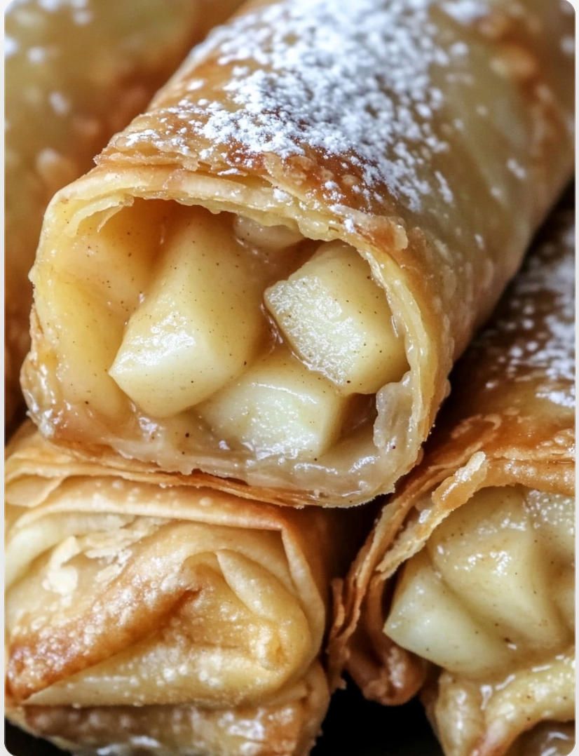 Apple Pie Egg Rolls
