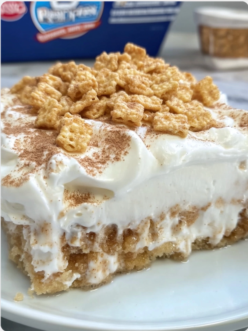 Cinnamon Toast Crunch Poke Cake Recipe