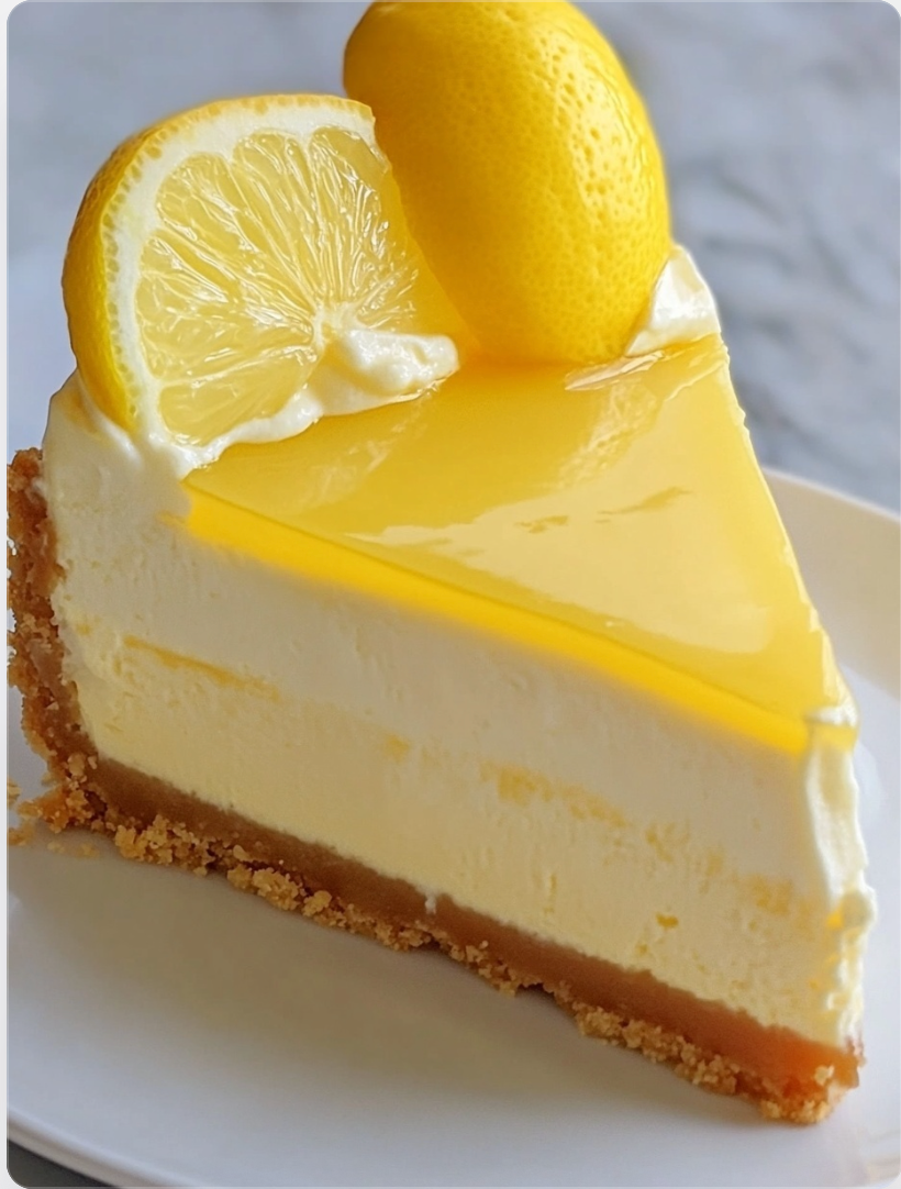 Creamy Lemon Cheesecake with Fresh Citrus Flavor