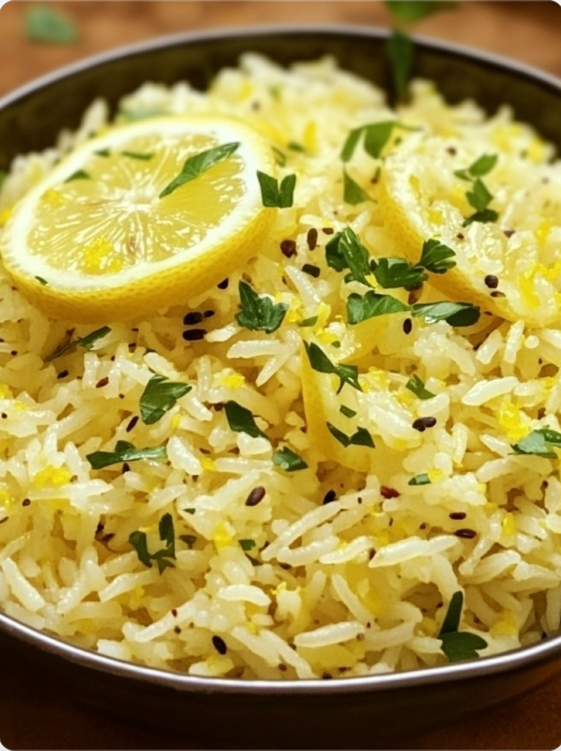 Easy Lemon Rice Recipe with Bright Citrus Flavor