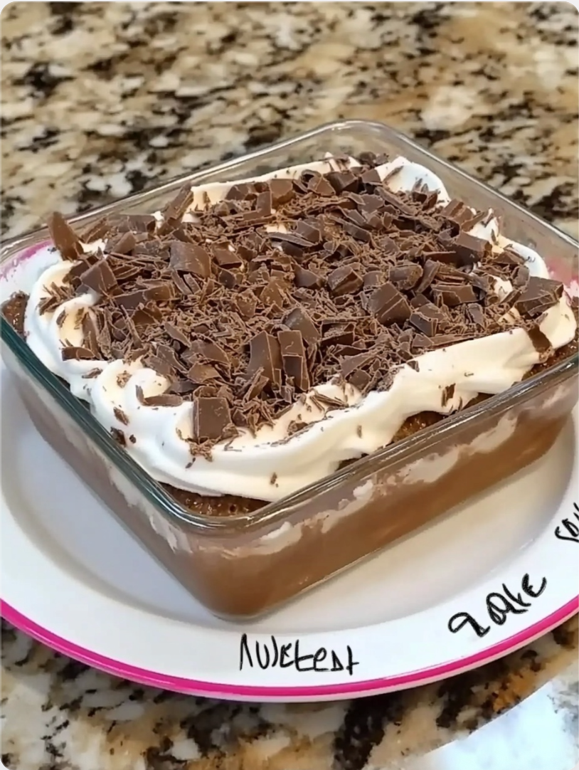 No-Bake Chocolate Delight Pudding Dessert Recipe