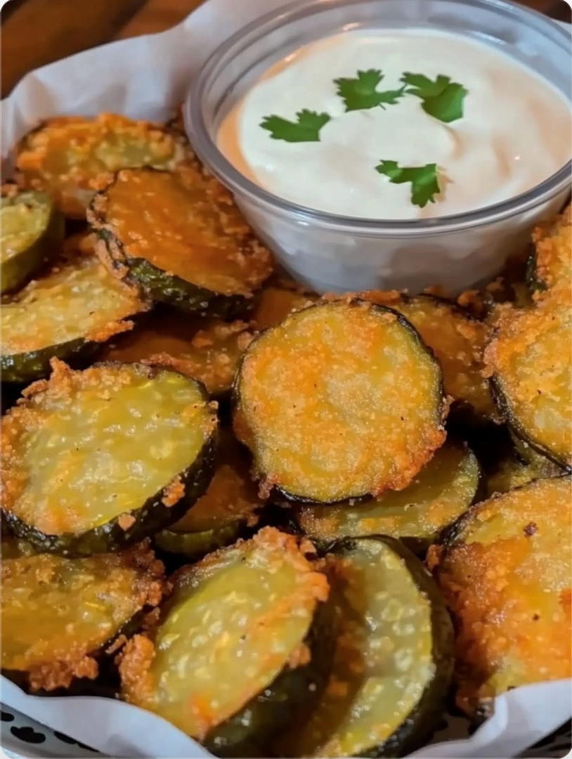 Keto Fried Pickles