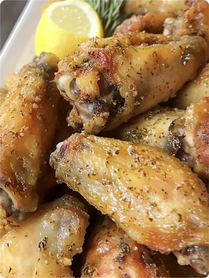 Dill Pickle Ranch Chicken Wings