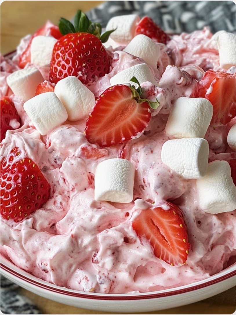 Strawberry Fluff Salad 🍓