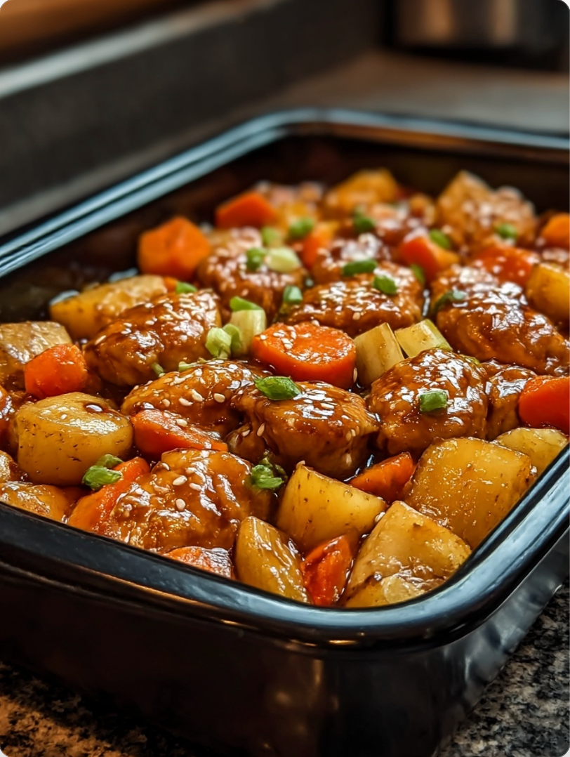 Baked Sweet And Sour Chicken
