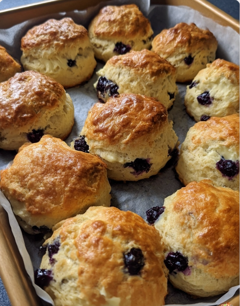 Lemon Blueberry Scones