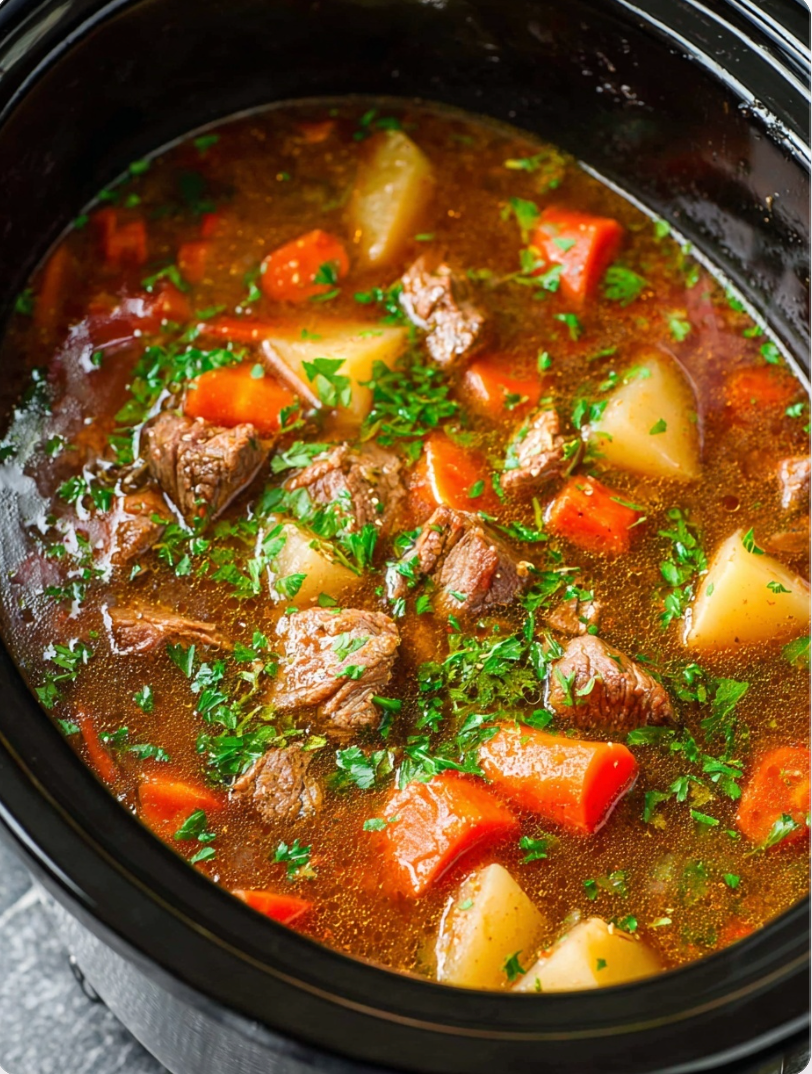 Keto Crockpot Beef Stew