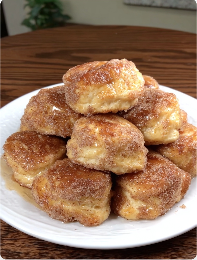 Cinnamon Sugar Biscuit Bites