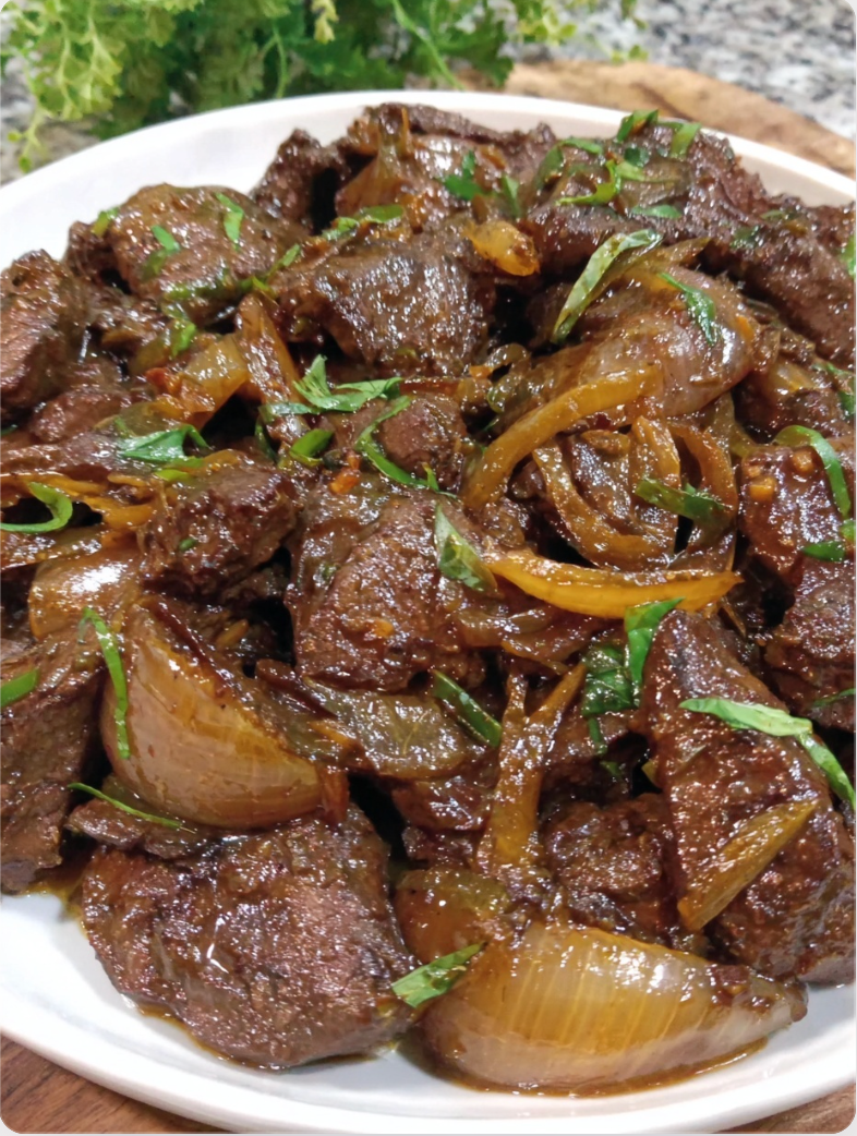 ✨ Beef Liver and Onions