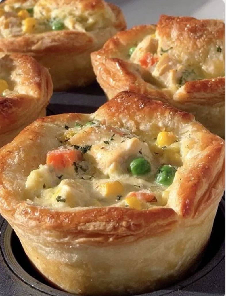 Mini Chicken Pot Pies