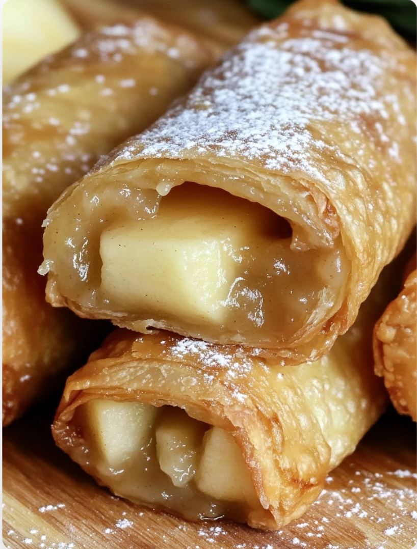 Apple Pie Egg Rolls