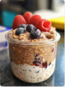Affordable Protein Overnight Oats