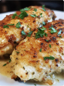 Longhorn Parmesan Crusted Chicken