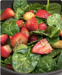 Strawberry Spinach Salad Recipe Easy Healthy Dish