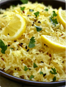 Easy Lemon Rice Recipe with Bright Citrus Flavor