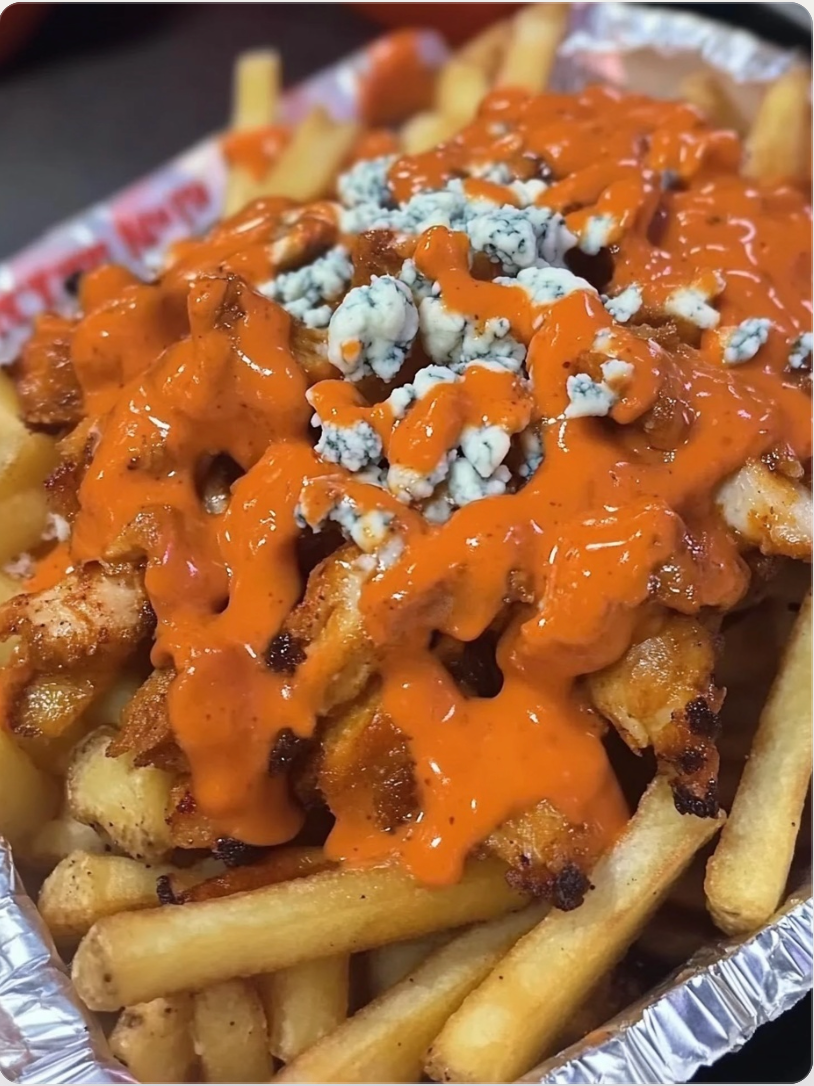 Buffalo Chicken Fries Loaded with Spicy Comfort