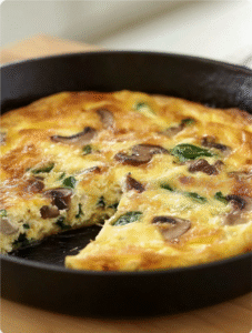 Mushroom Frittata