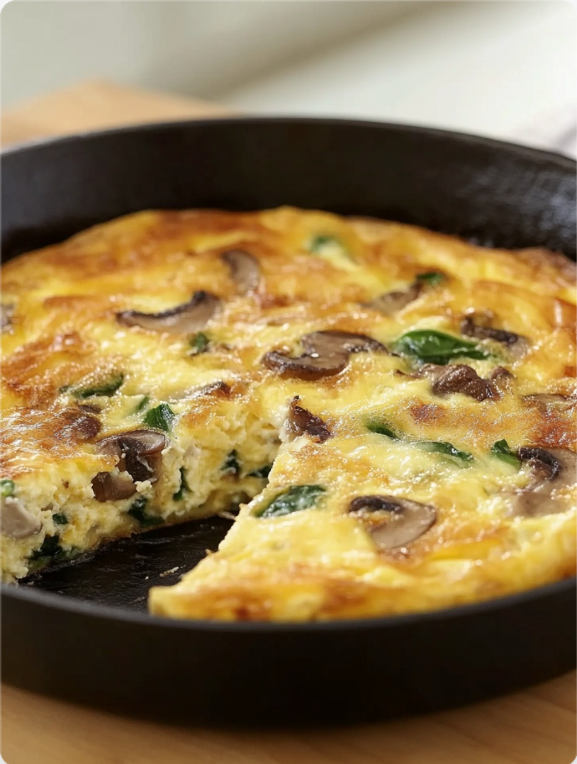 Mushroom Frittata