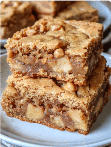 Grandma’s Chewy Butterscotch Blondies