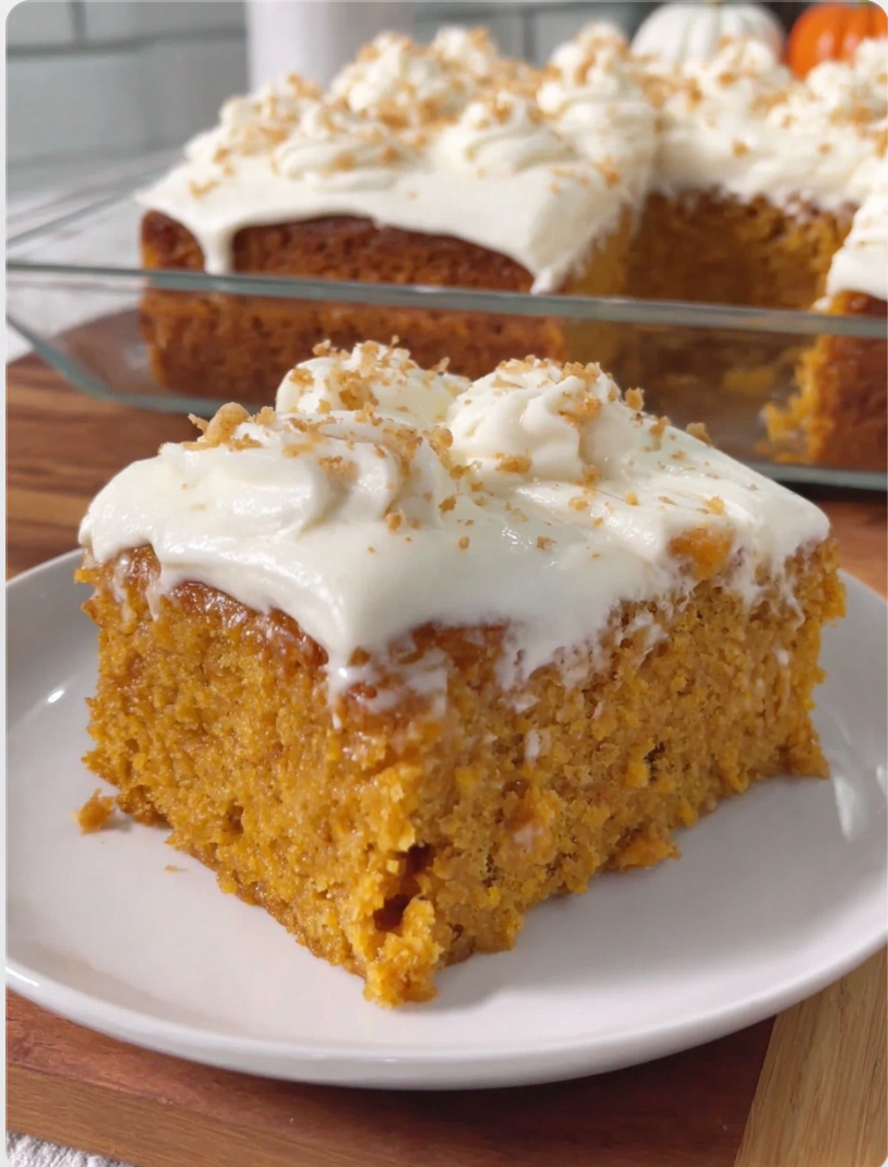 Better Than Fall Pumpkin Cake