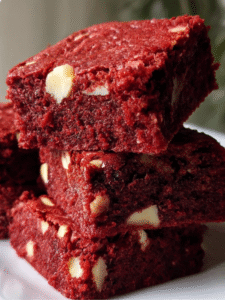 Irresistible Red Velvet Brownies