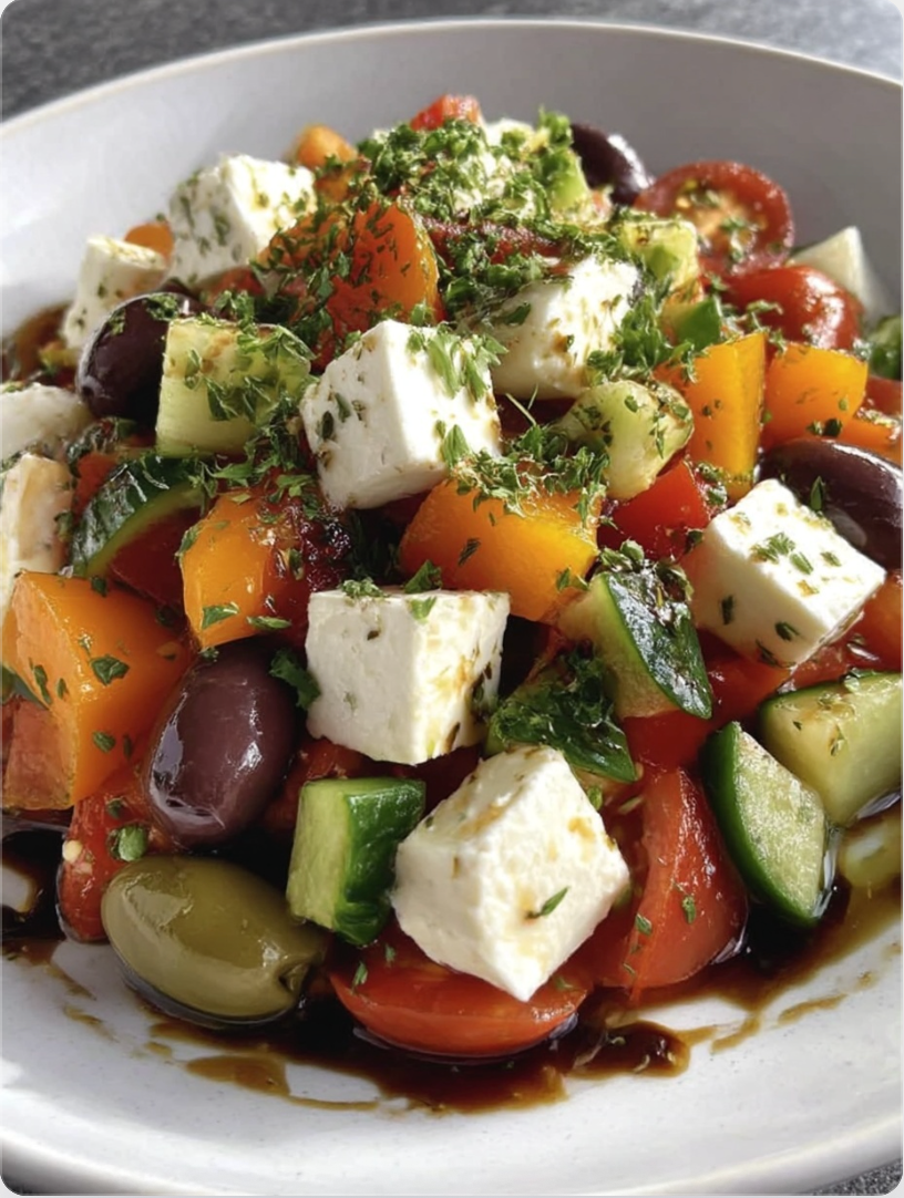 Vegan Greek Salad