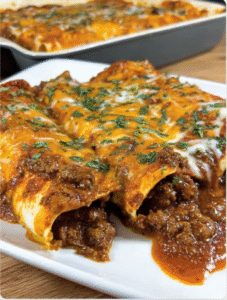 Ground Beef Enchiladas