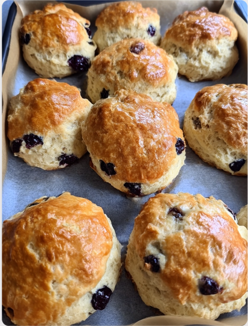 Lemon Blueberry Scones